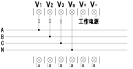 威勝DDSD332-1V(三相三線)/DTSD342-1V(三相四線)數顯儀表接線圖