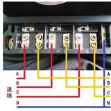 深圳江機DSZ110電流超過100A加互感器是怎么接線的？