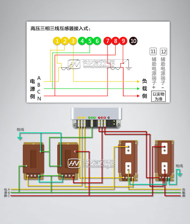 威勝電表接線圖